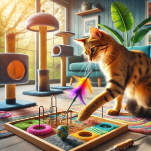 How to Keep F7 Savannah Cat Entertained