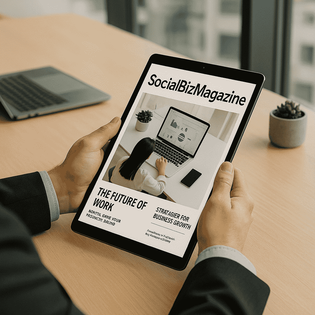 discover insights on business trends at socialbizmagazine​