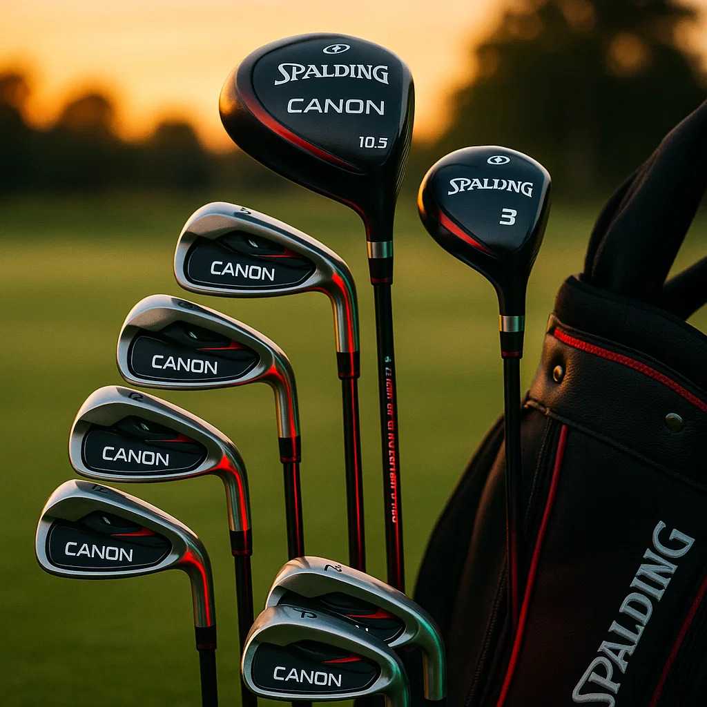 Men's Spalding Canon Golf Clubs with Tech Flow System in Canada