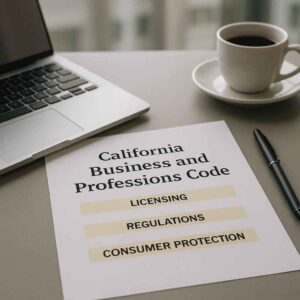 California Business and Professions Code
