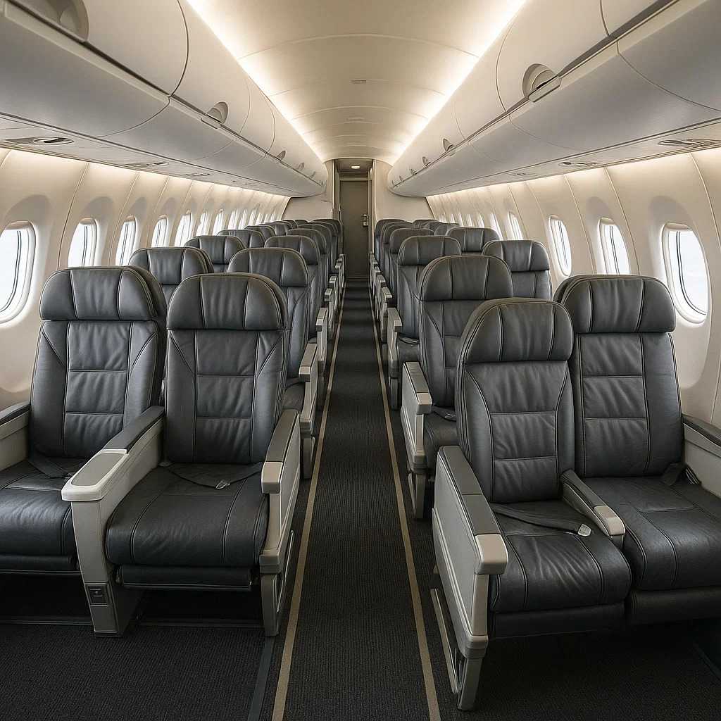 Air Canada Mitsubishi CRJ 900 Business Class