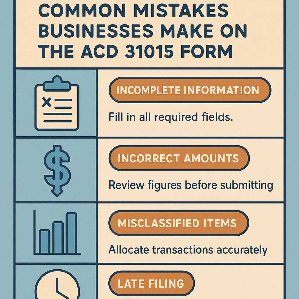 ACD 31015 Business Tax Registration
