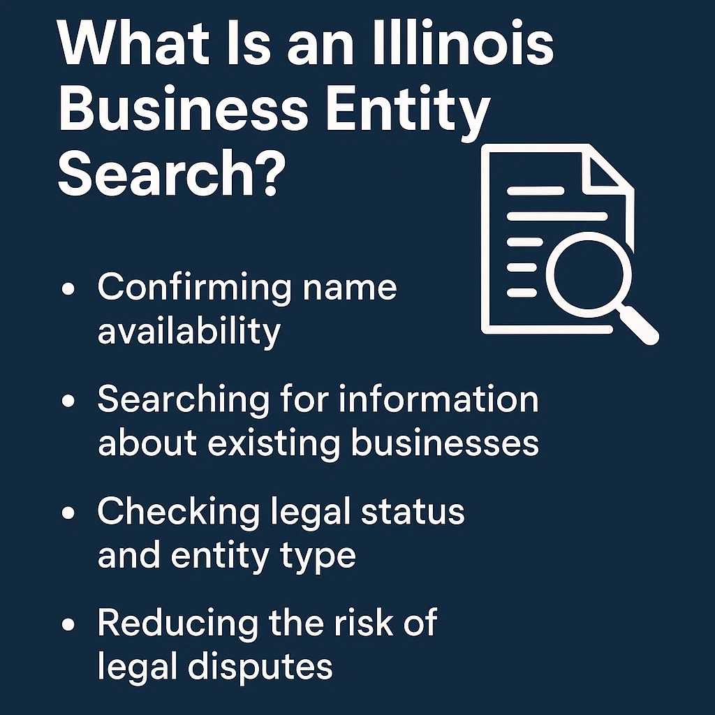What Is an Illinois Business Entity Search?