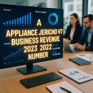 A Appliance Jericho VT Business Revenue 2023 2022 Number