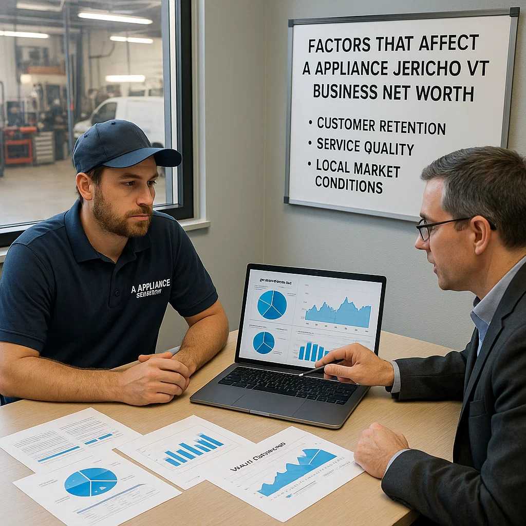 A Appliance Jericho VT Business Net Worth