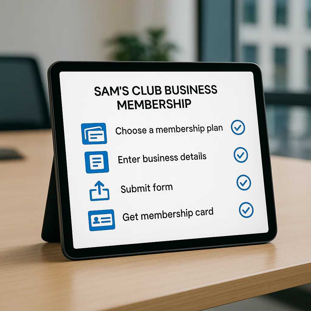 Steps to Apply for Sam’s Club Business Membership