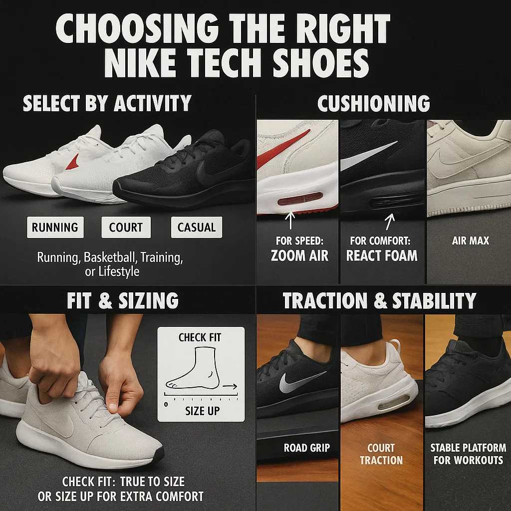 Guide to Nike Shoe Selection