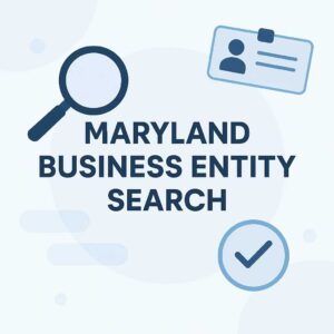 Maryland Business Entity Search