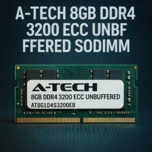 A-Tech 8GB DDR4-3200 ECC Unbuffered SODIMM