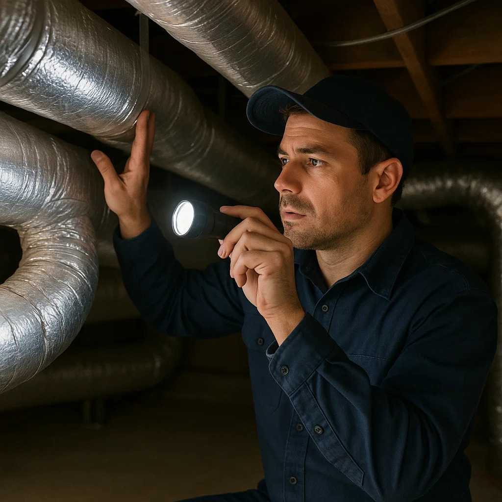 Air Duct Repair Fairfax Business / Wentworth / Holland