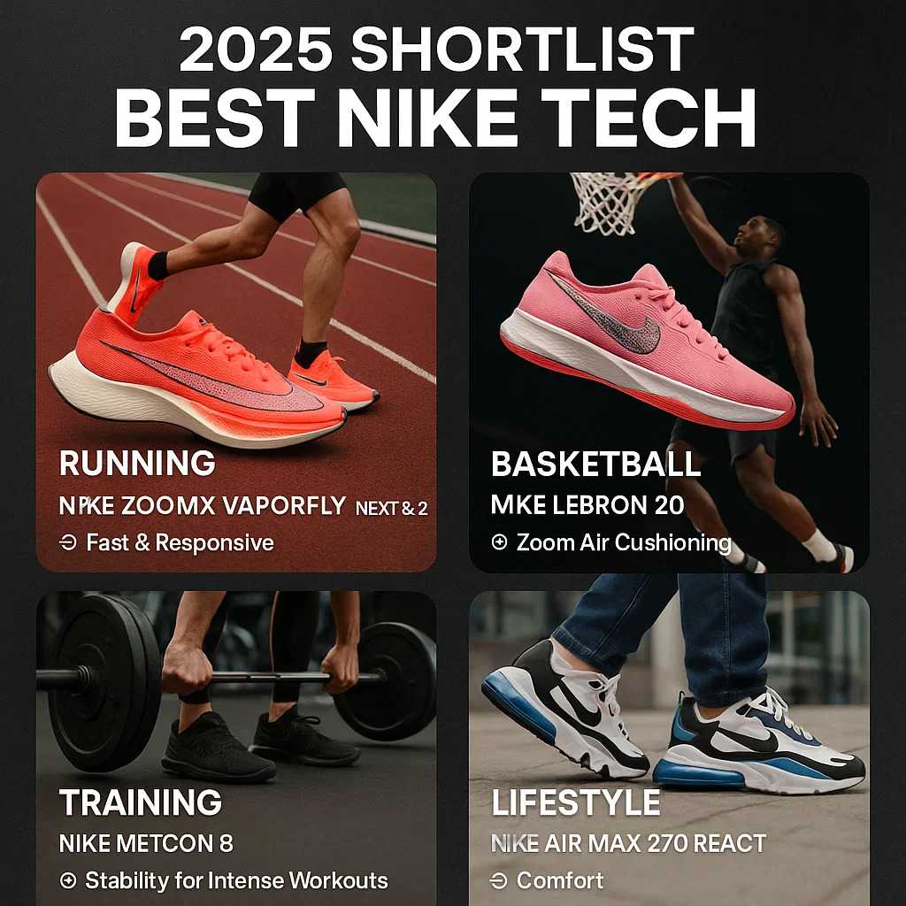2025 Top Nike Tech Shoes