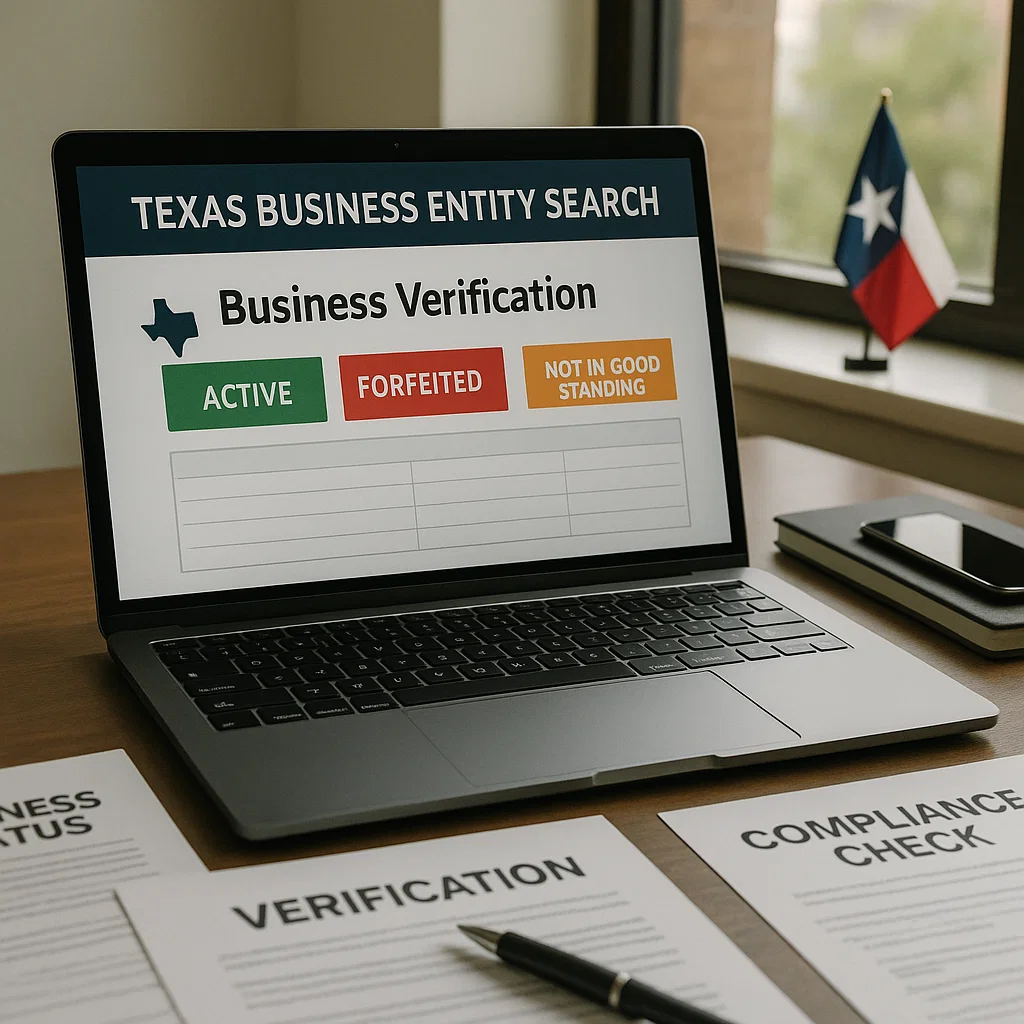 Texas Business Entity Search