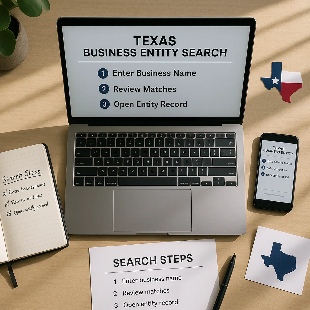 Texas Business Entity Search