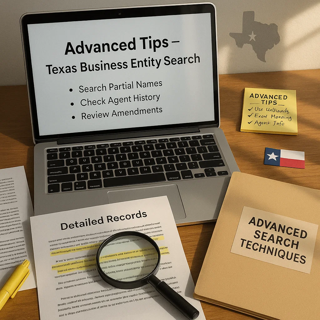 Texas Business Entity Search