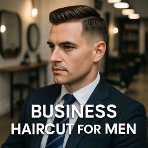 business haircut for men