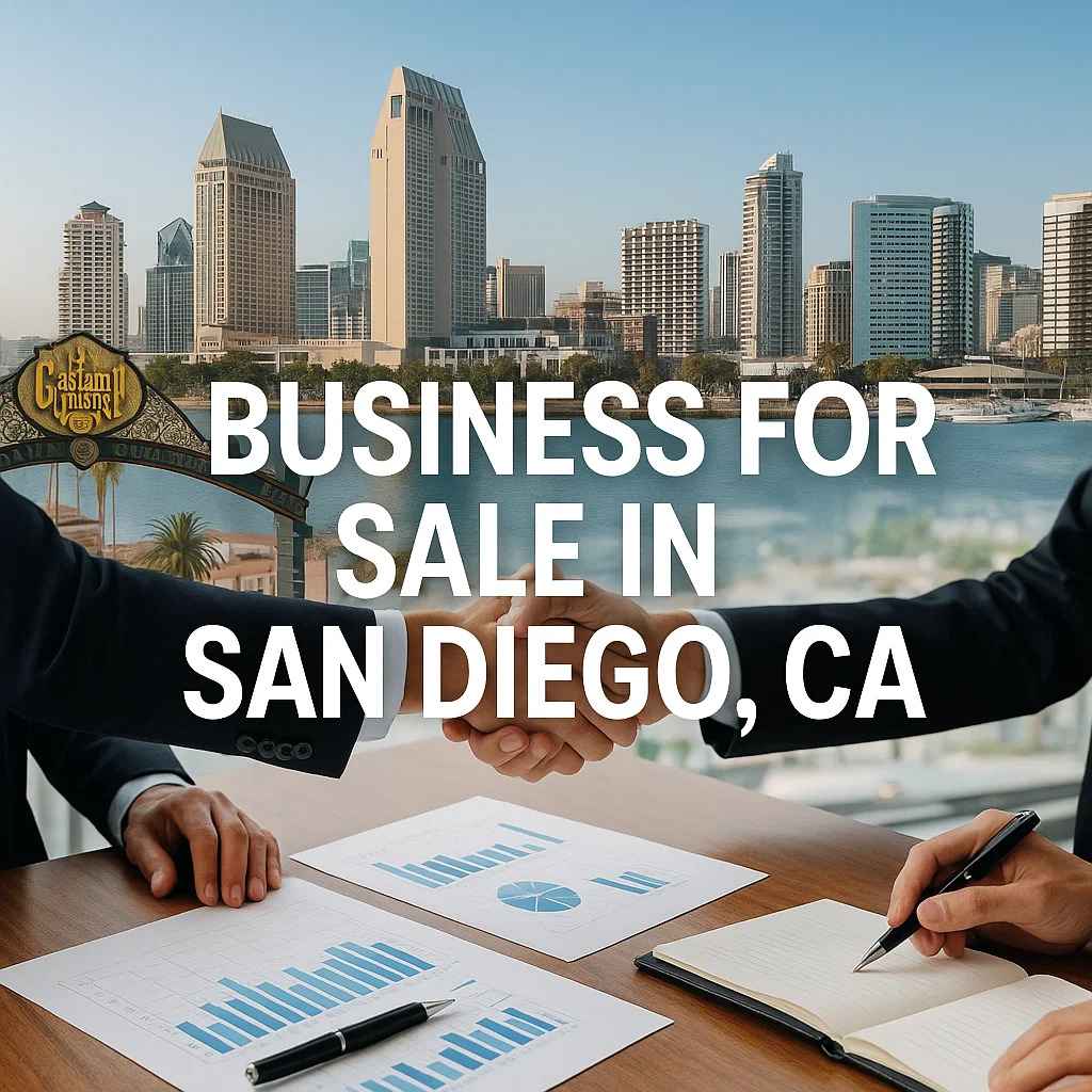 Business for Sale in San Diego CA