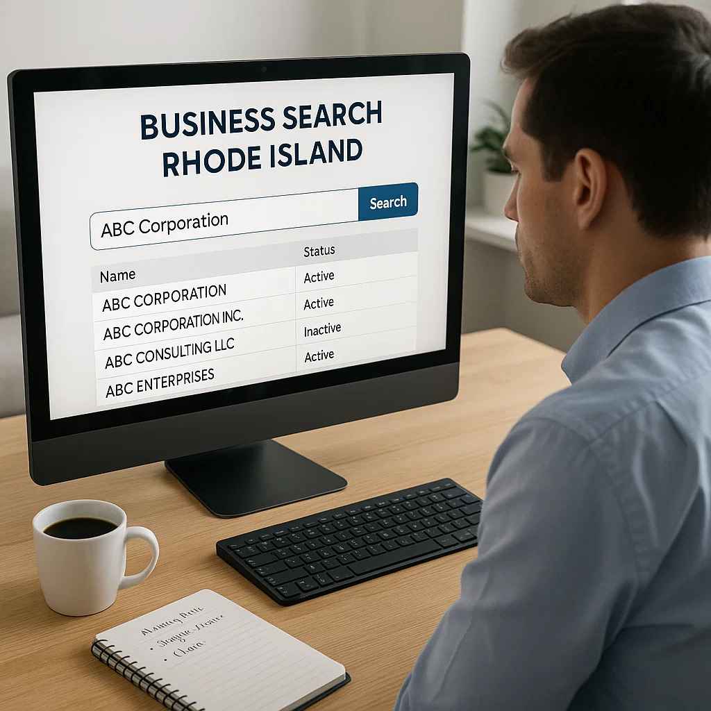 Business Search Rhode Island