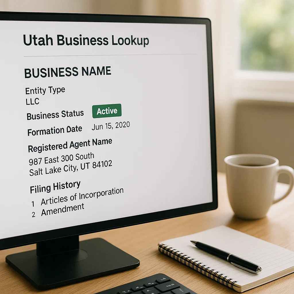 Business Lookup Utah