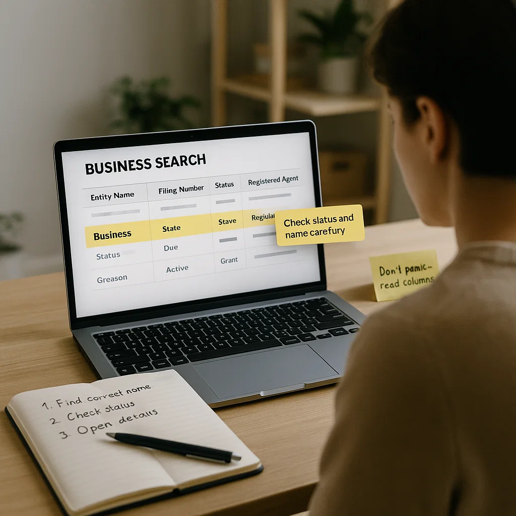 Oklahoma Secretary of State Business Search 