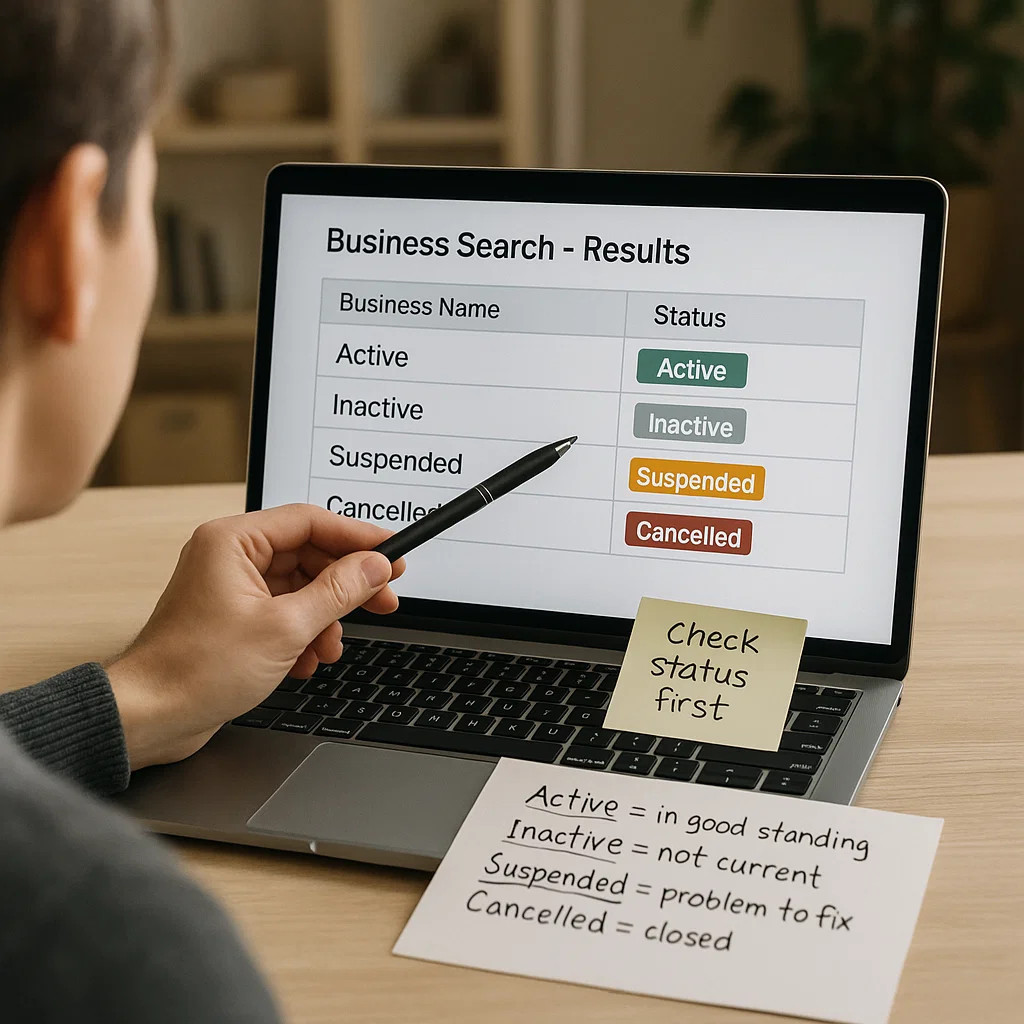 Oklahoma Secretary of State Business Search 