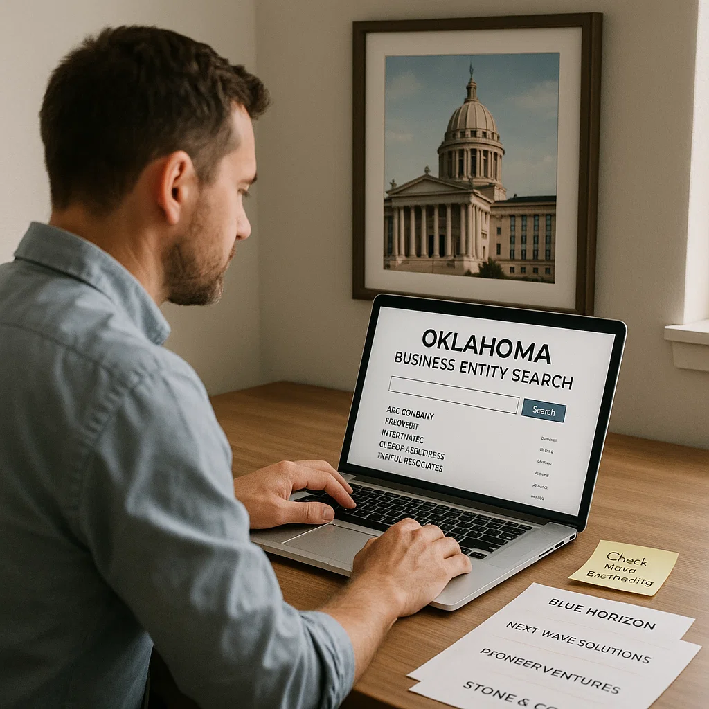 Oklahoma Secretary of State Business Search 