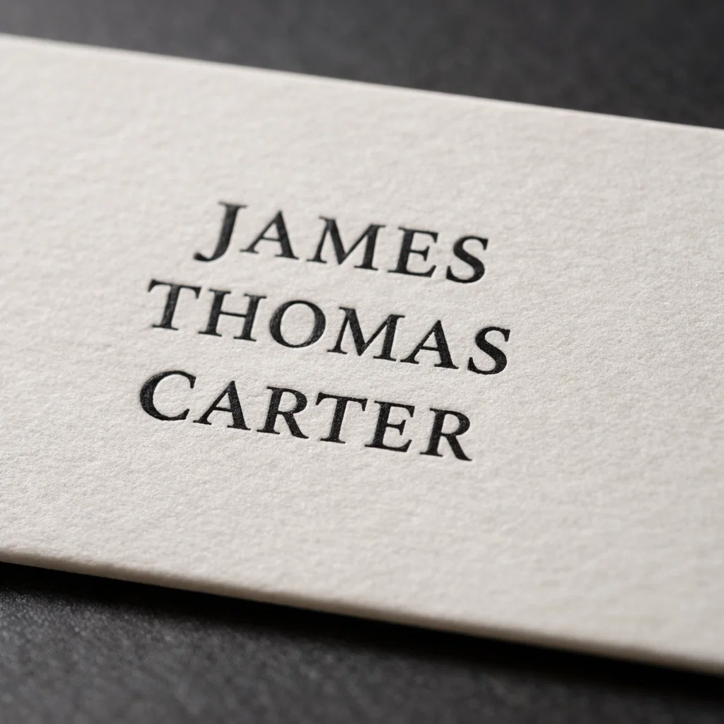 patrick bateman business card