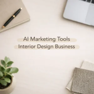 ai marketing tools interior design business