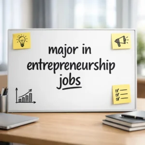 major in entrepreneurship jobs